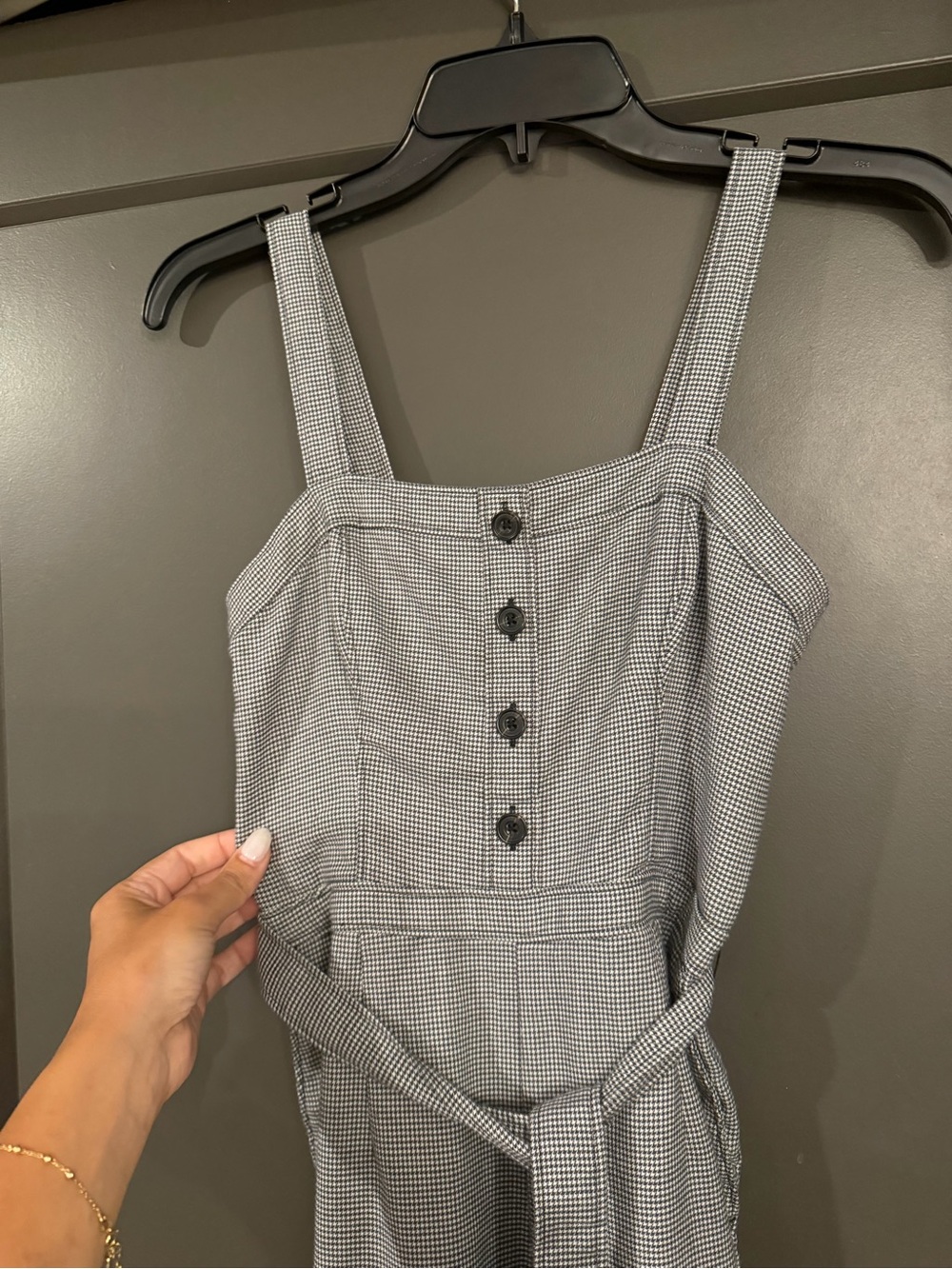 Abercrombie & Fitch Jumpsuit Wide-Leg Jumpsuit with Tie Waist size XS - Picture 4 of 9